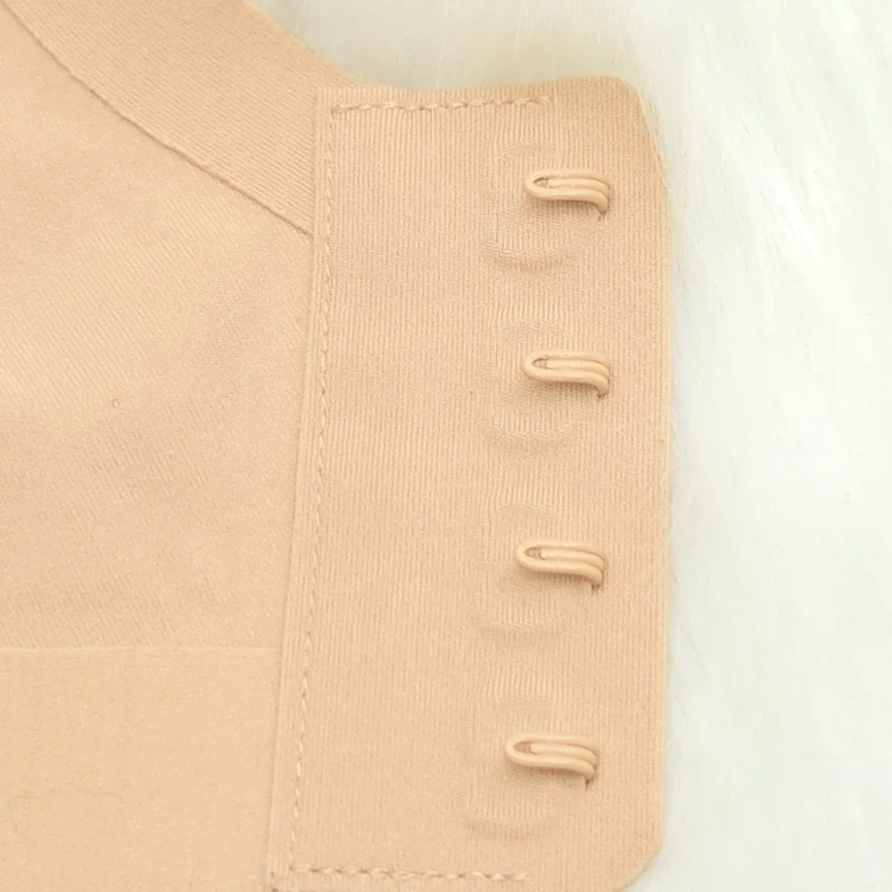 Honeylove Crossover Bra Women 2X Beige Sand Wireless Support Seamless Excellent - Picture 8 of 8